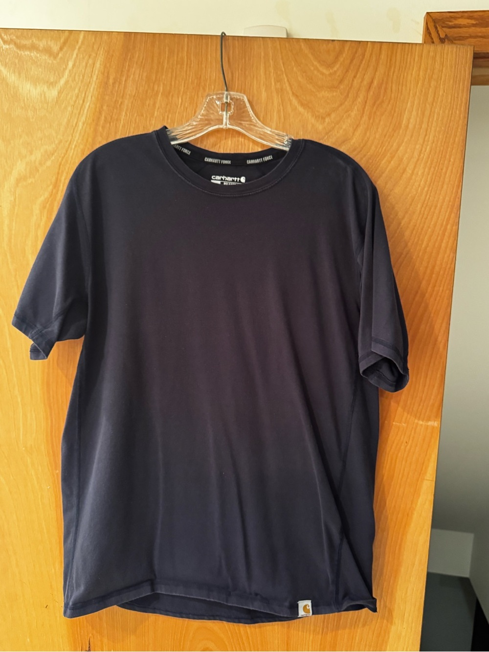Carhartt Force Men's Dark Navy Short Sleeve Crew Tee